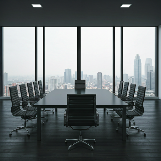 RISCCO — entorno de sala de reuniones corporativa