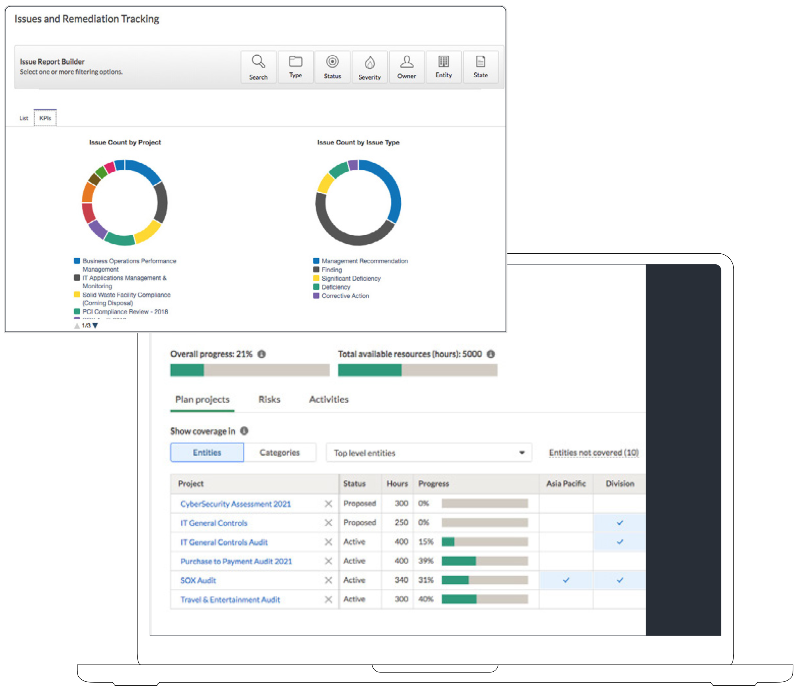 Dashboard de auditoría AuditAI